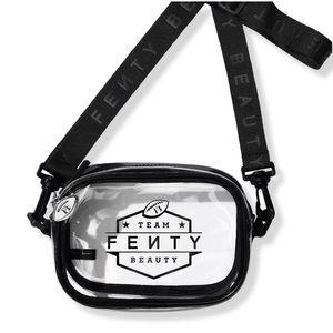 Fenty Beauty Clear Stadium bag new